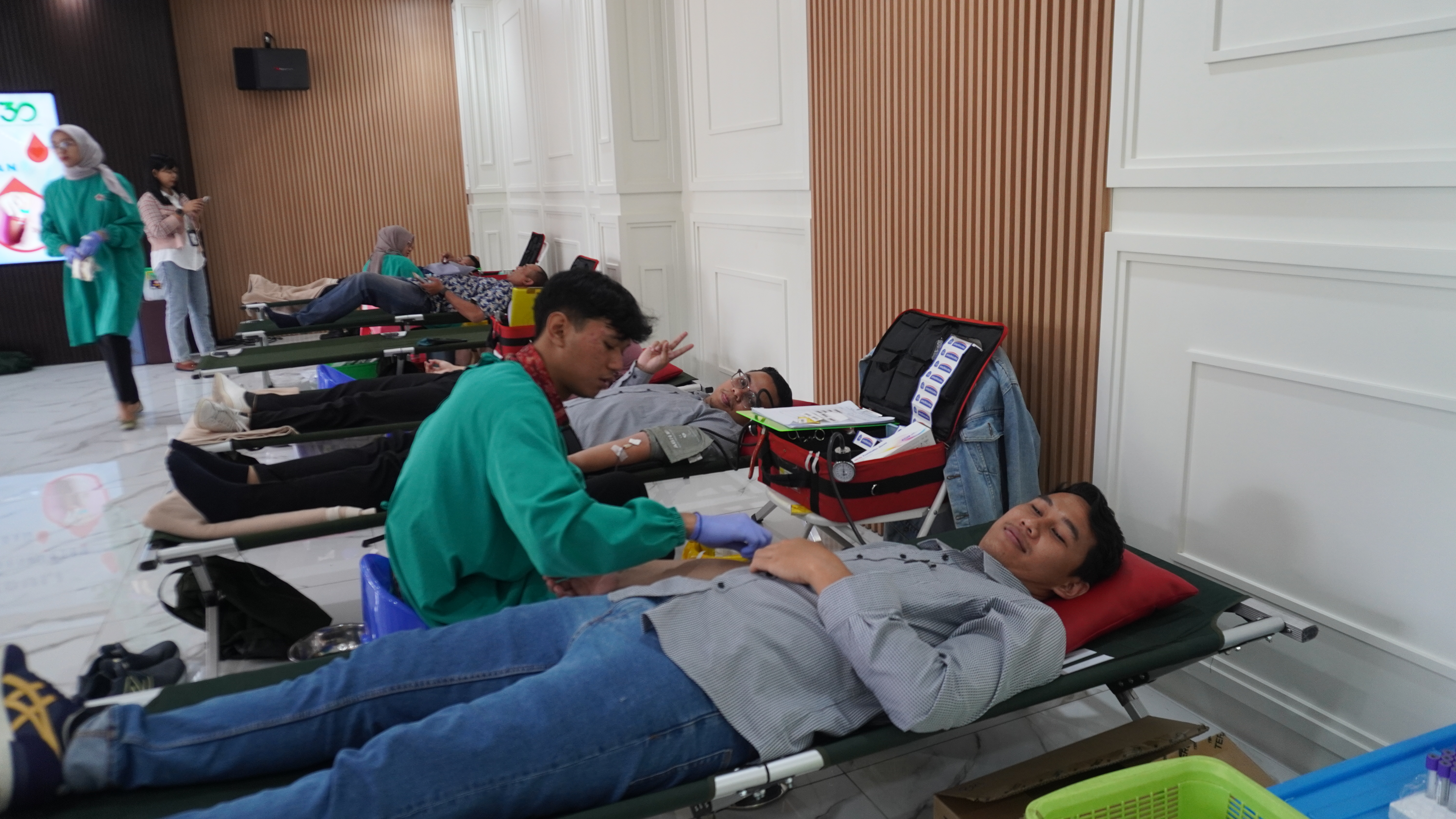 SAMBUT HUT KE-30, YKP BRI GELAR DONOR DARAH