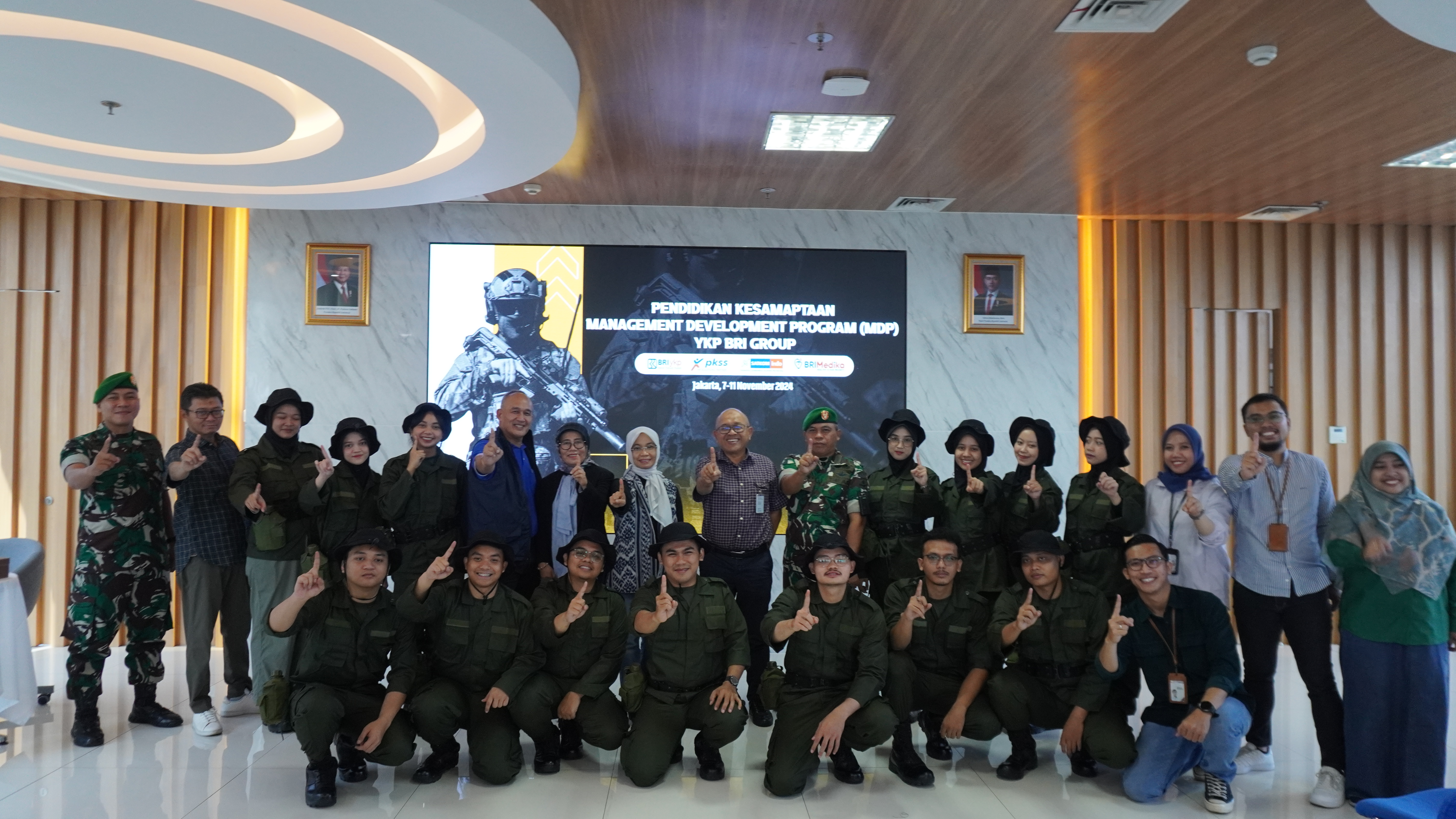 PENDIDIKAN KESAMAPTAAN MANAGEMENT DEVELOPMENT PROGRAM YKP BRI GROUP DI RINDAM JAYA