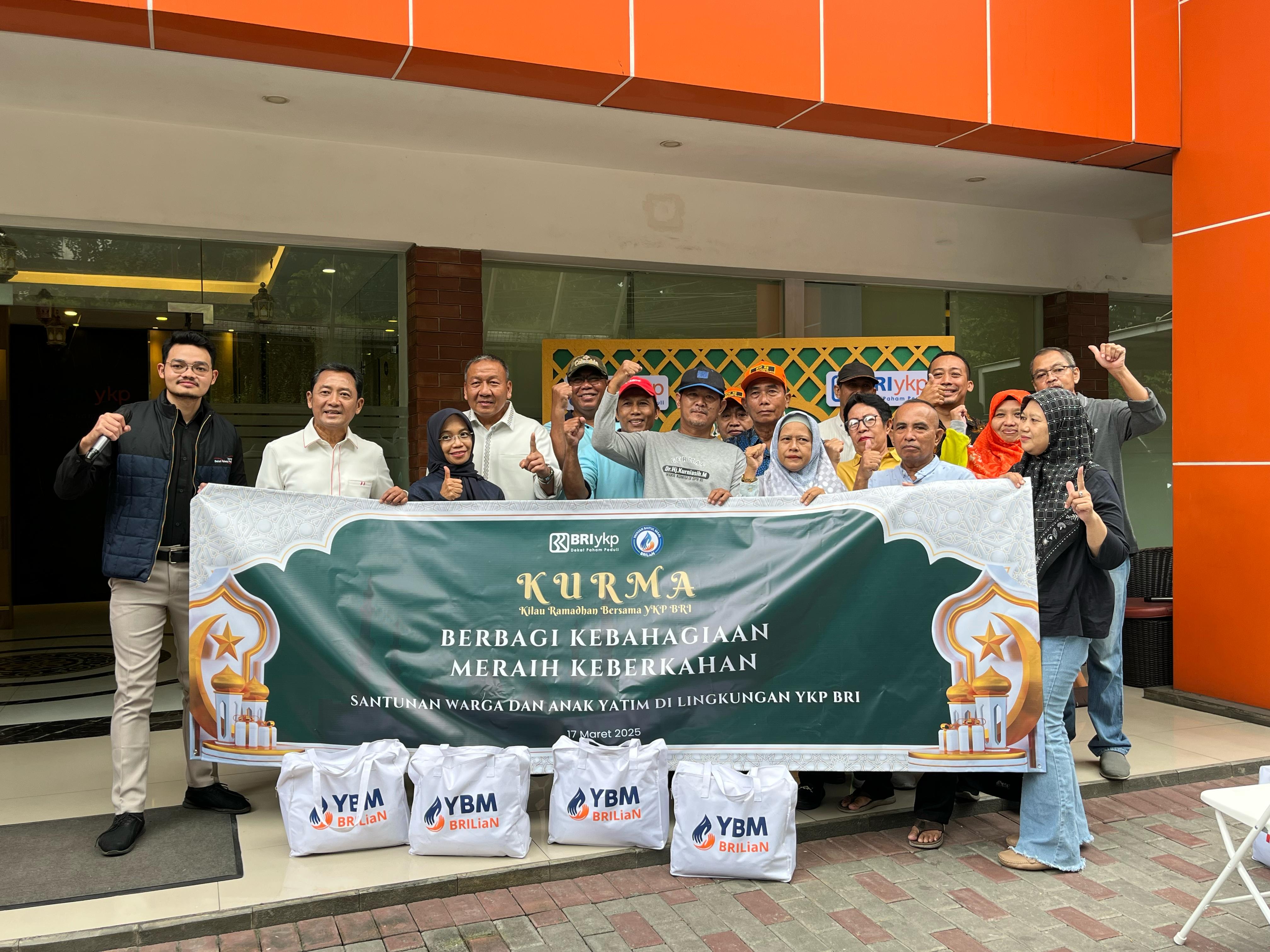 YKP BRI BERSAMA YBM BRILiaN BERBAGI TEBAR KEBAIKAN